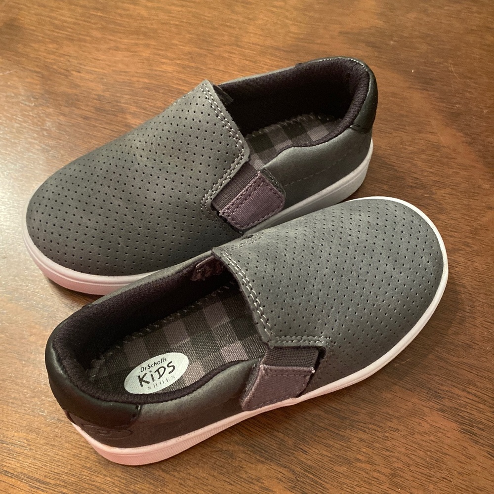 NEW Dr Scholls Gray Driving Shoes Moccasins Loafer